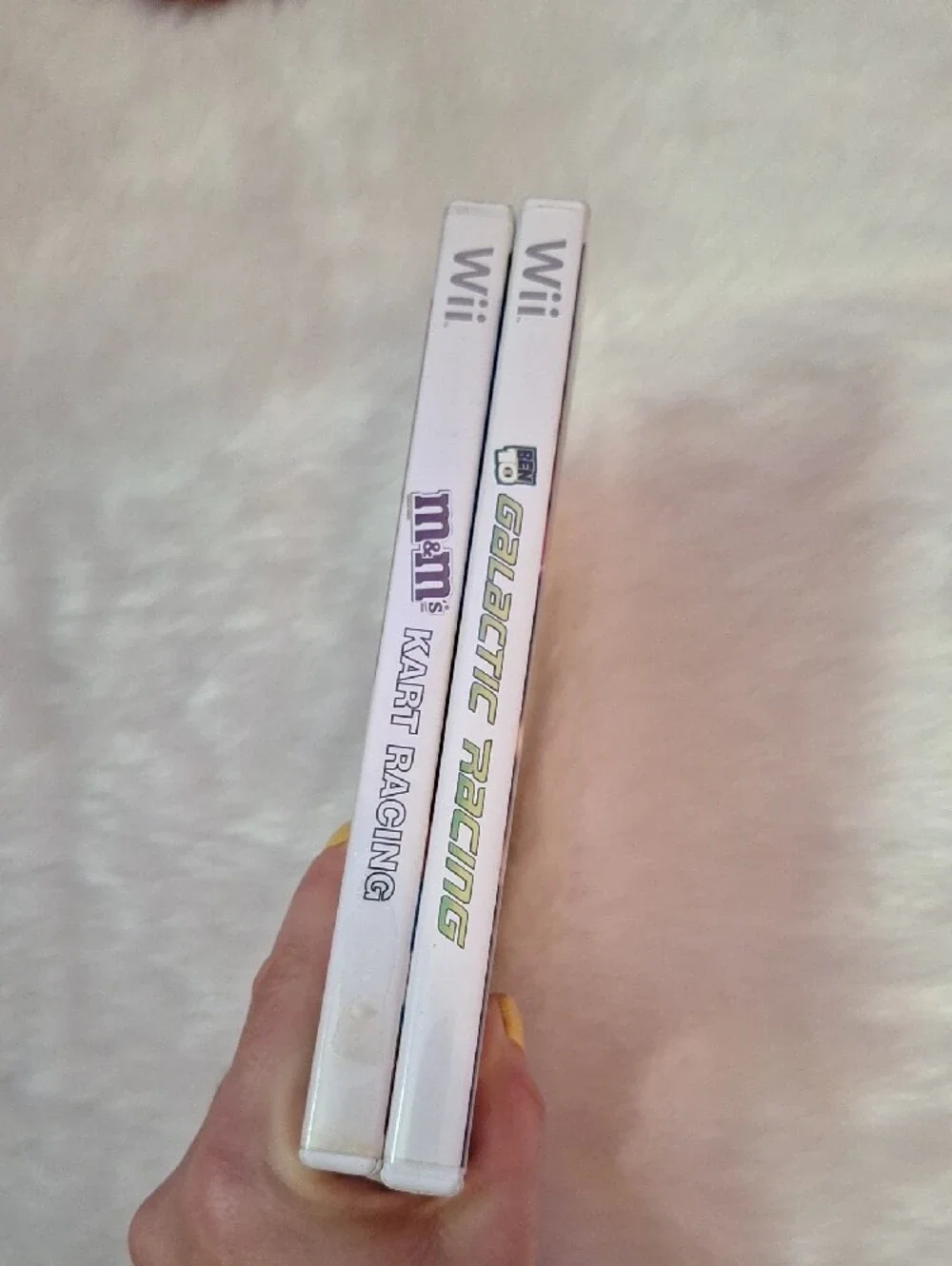 M&M'S Kart Racing Wii Game And Galactic Racing Wii Game